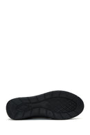 Woman Black Thick-Soled Leather Comfort Loafer | Derimod