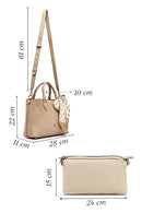 Women's Beige Long Strap Shoulder Bag | Derimod