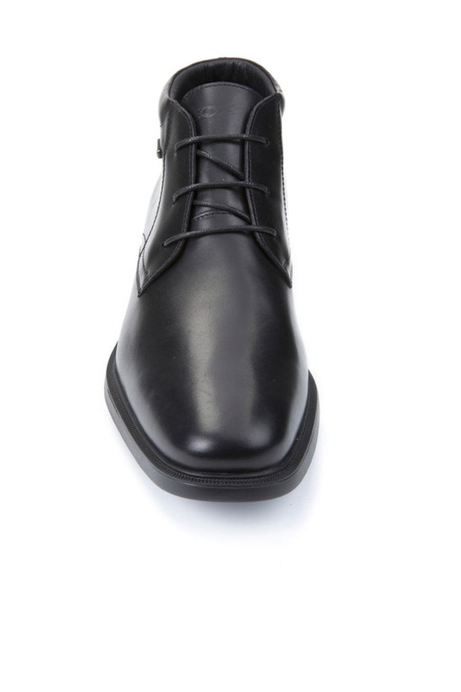 Geox Men's Black Brayden Leather Boots