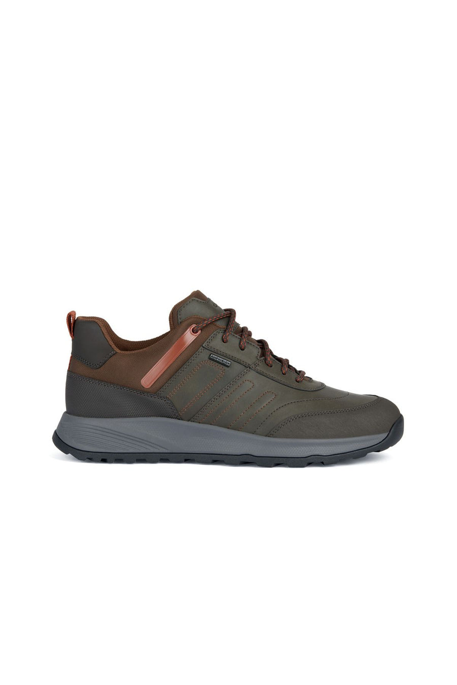 Geox Men's Brown Maro Lace-up Leather Sneaker U26EZA0MEK0C6T6G | Derimod