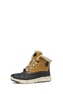 Geox Boy Yellow Flexyper Abx Laced Waterproof Boots | Derimod