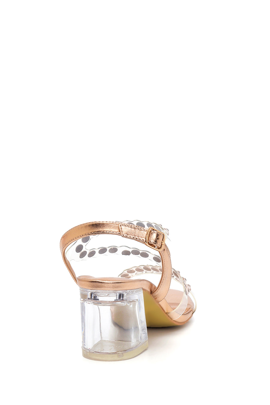Women's Transparent Heeled Sandals