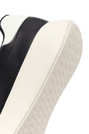 Erkek Siyah Bağcıklı Kalın Tabanlı Sneaker | Derimod
