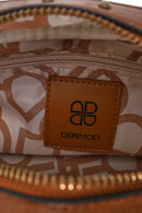 Woman Khaki Crossbody Bag with Long Strap | Derimod