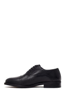 Male Black Lace-up Leather Casual Shoes | Derimod