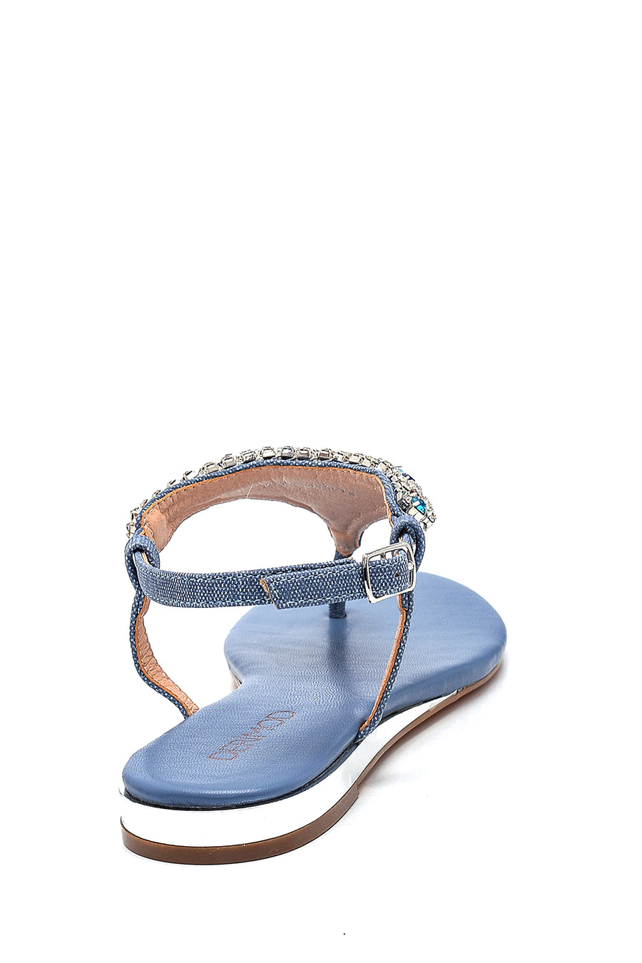 Women's Blue Stone Flip-Flop Sandals