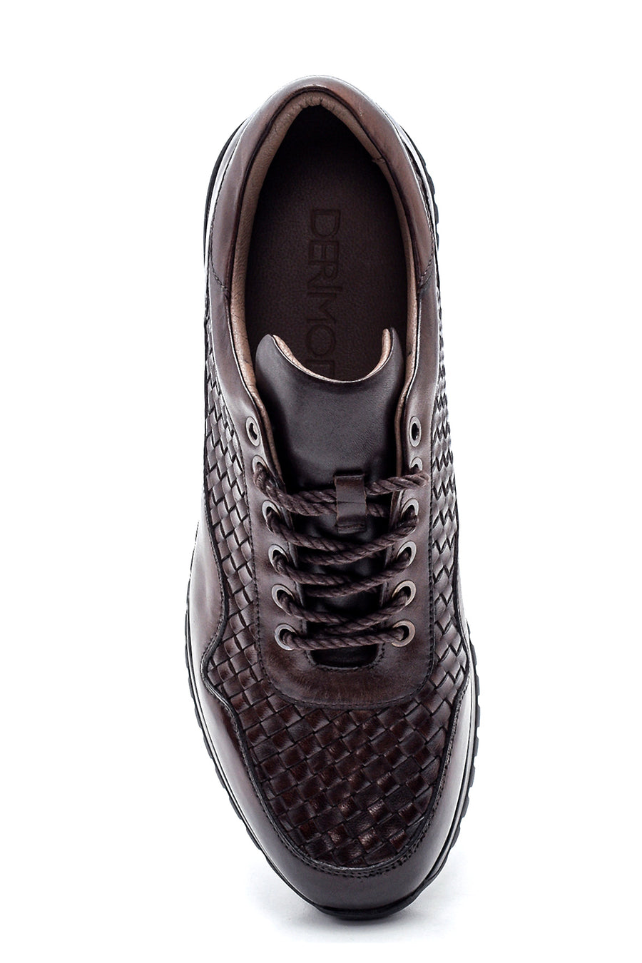 Men's Leather Braided Sneaker
