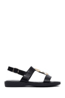 Woman Black Accessory Detailed Sandals | Derimod