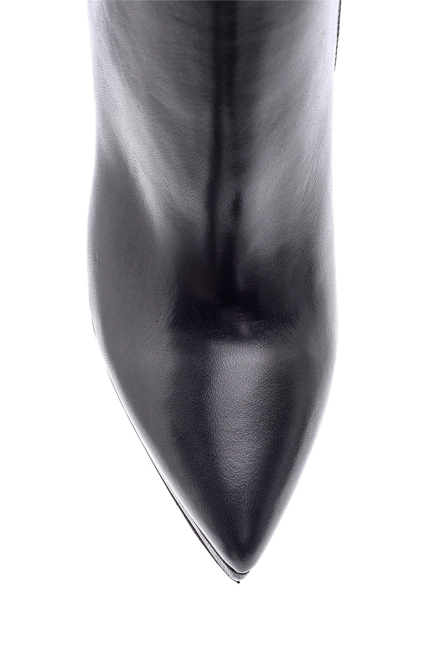 Women's Leather Heeled Bootie