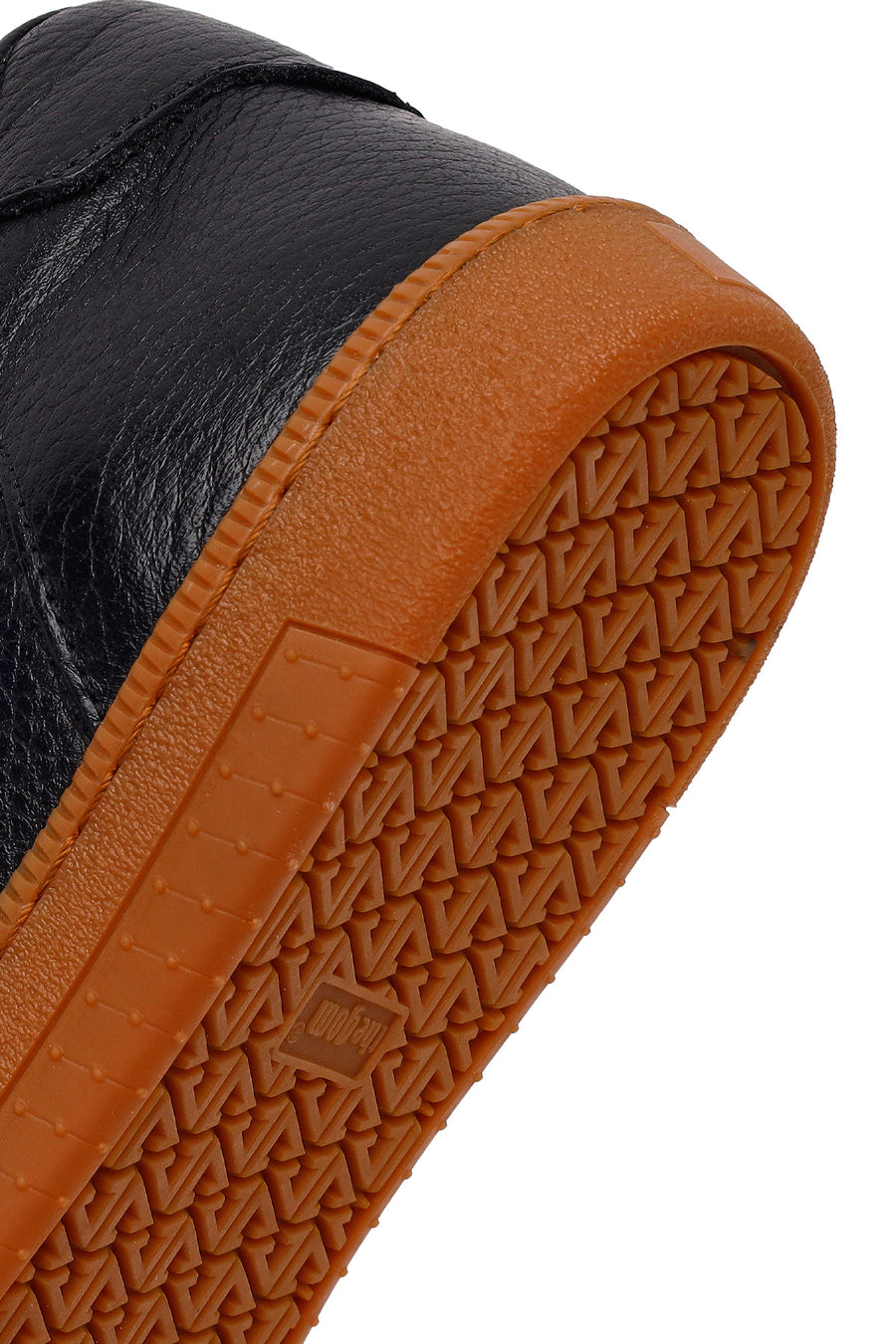 Male Black Lace-up Leather Sneaker