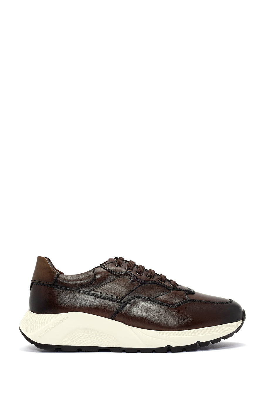 
Men's Brown Thick-Soled Lace-Up Leather Sneaker
 24WFD724518 | Derimod