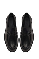 Erkek Siyah Tokalı Deri Casual Loafer | Derimod