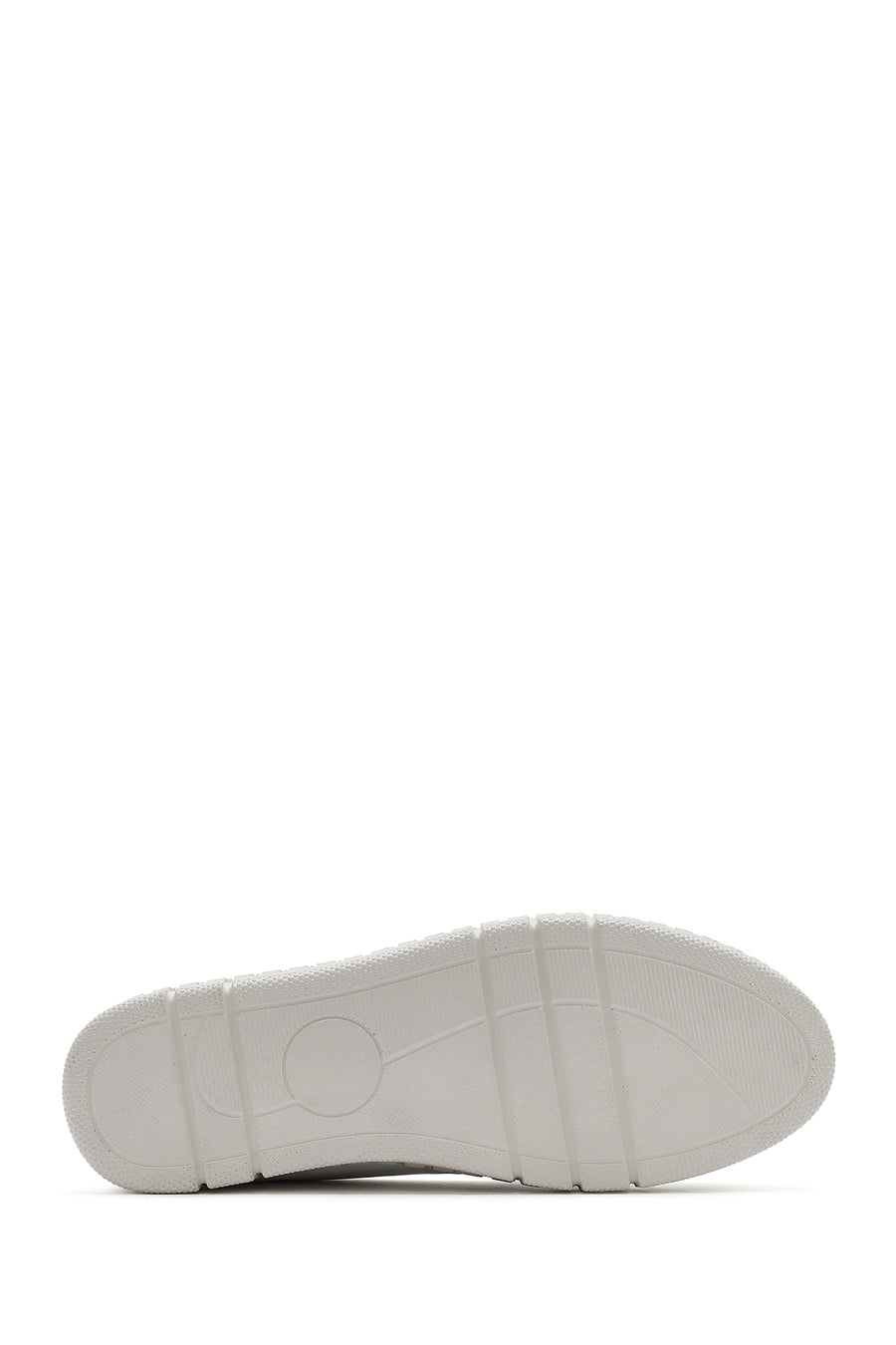Kadın Beyaz Deri Comfort Loafer
