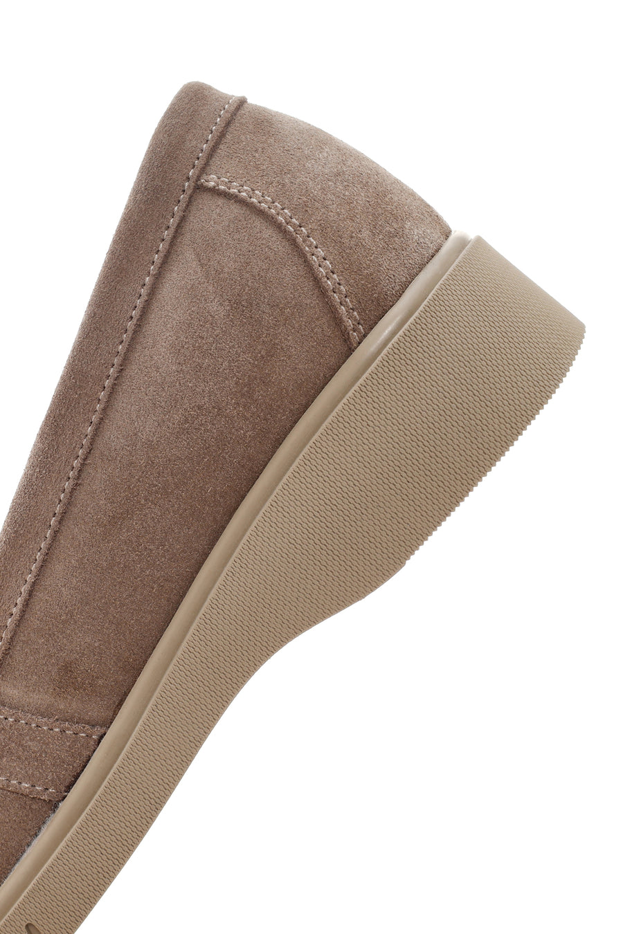 Women's Mink Suede Leather Buckle Comfort Casual Loafer
