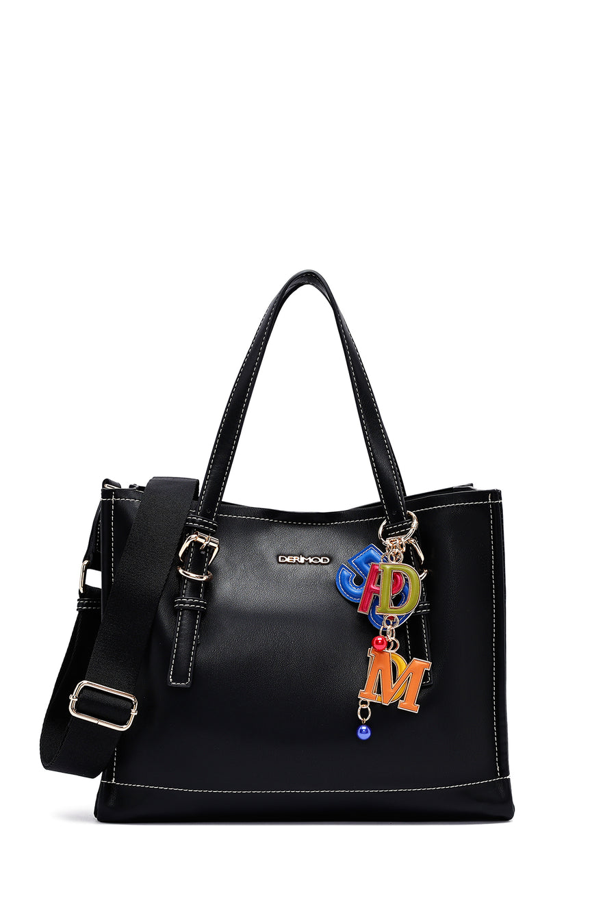 Woman Black Long Strap Shoulder Bag 25SBD254118 | Derimod