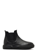 Men's Black Leather Sports Boots | Derimod