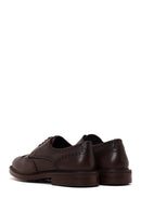Male Brown Lace-up Leather Casual Shoes | Derimod