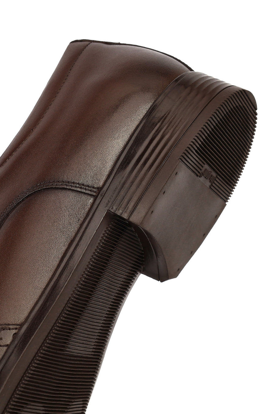 Men's Brown Laced Leather Classic Shoes