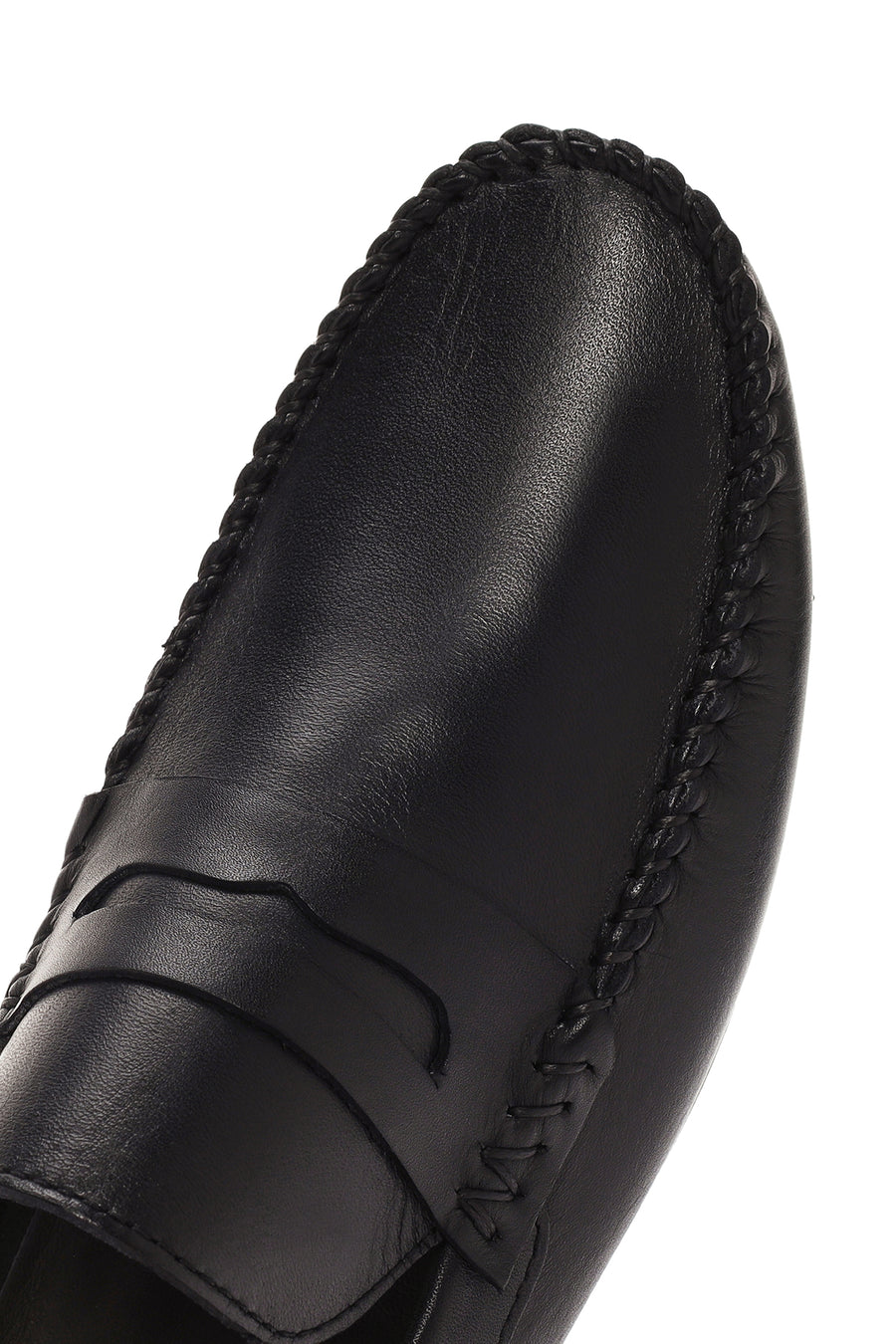 Erkek Siyah Deri Casual Loafer