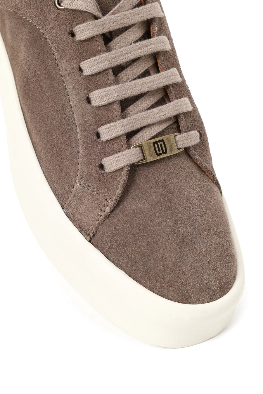 Derimod Fly Erkek Vizon Bağcıklı Süet Deri Sneaker