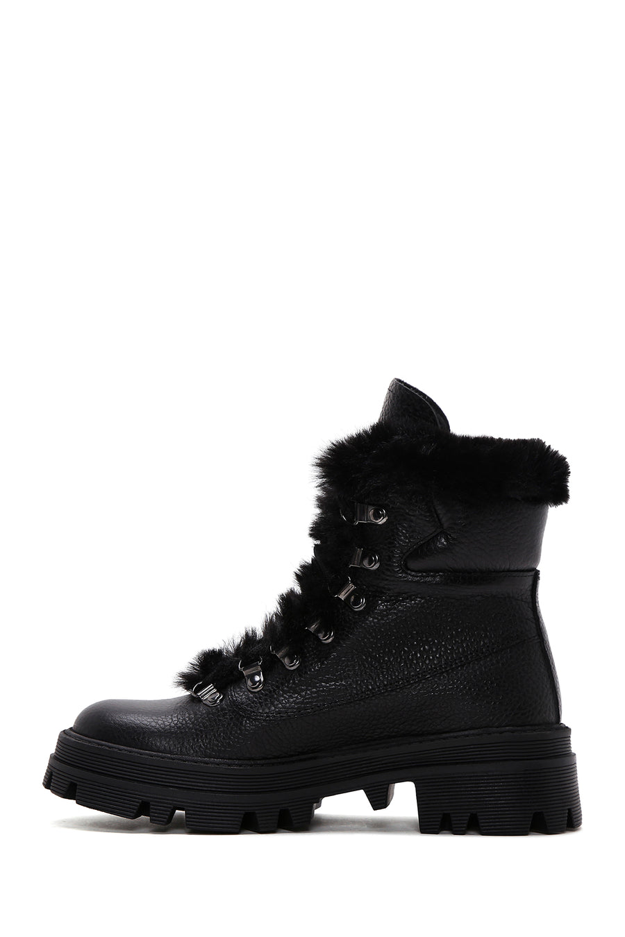 Women's Black Leather Boots