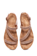 Women's Pink Ankle Strap Sandals | Derimod