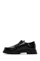 Women's Black Lace-Up Leather Casual Shoes | Derimod