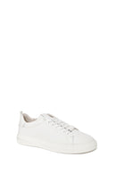 Erkek Beyaz Bağcıklı Deri Sneaker | Derimod