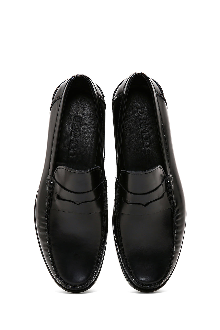 Men's Black Patent Leather Classic Loafer