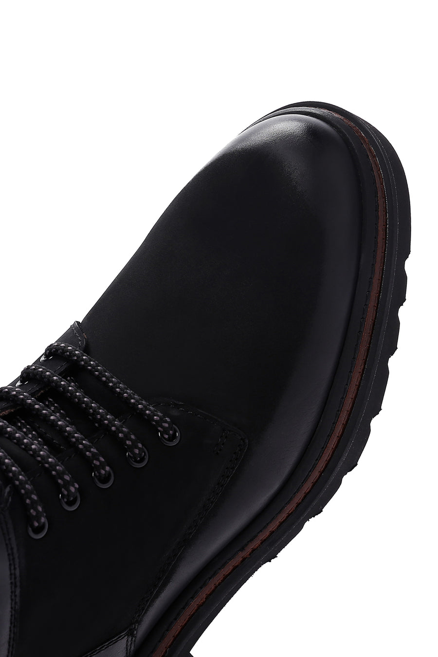 Men's Black Leather Boots