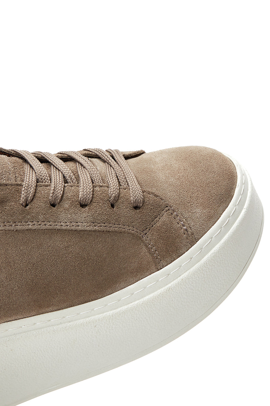 Women's Mink Suede Leather Thick Soled Sneaker