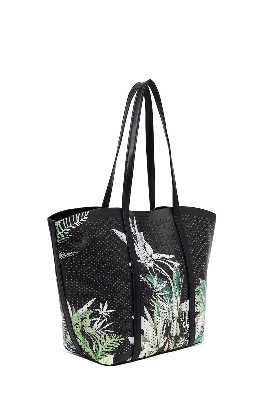 Woman Black Printed Shoulder Bag