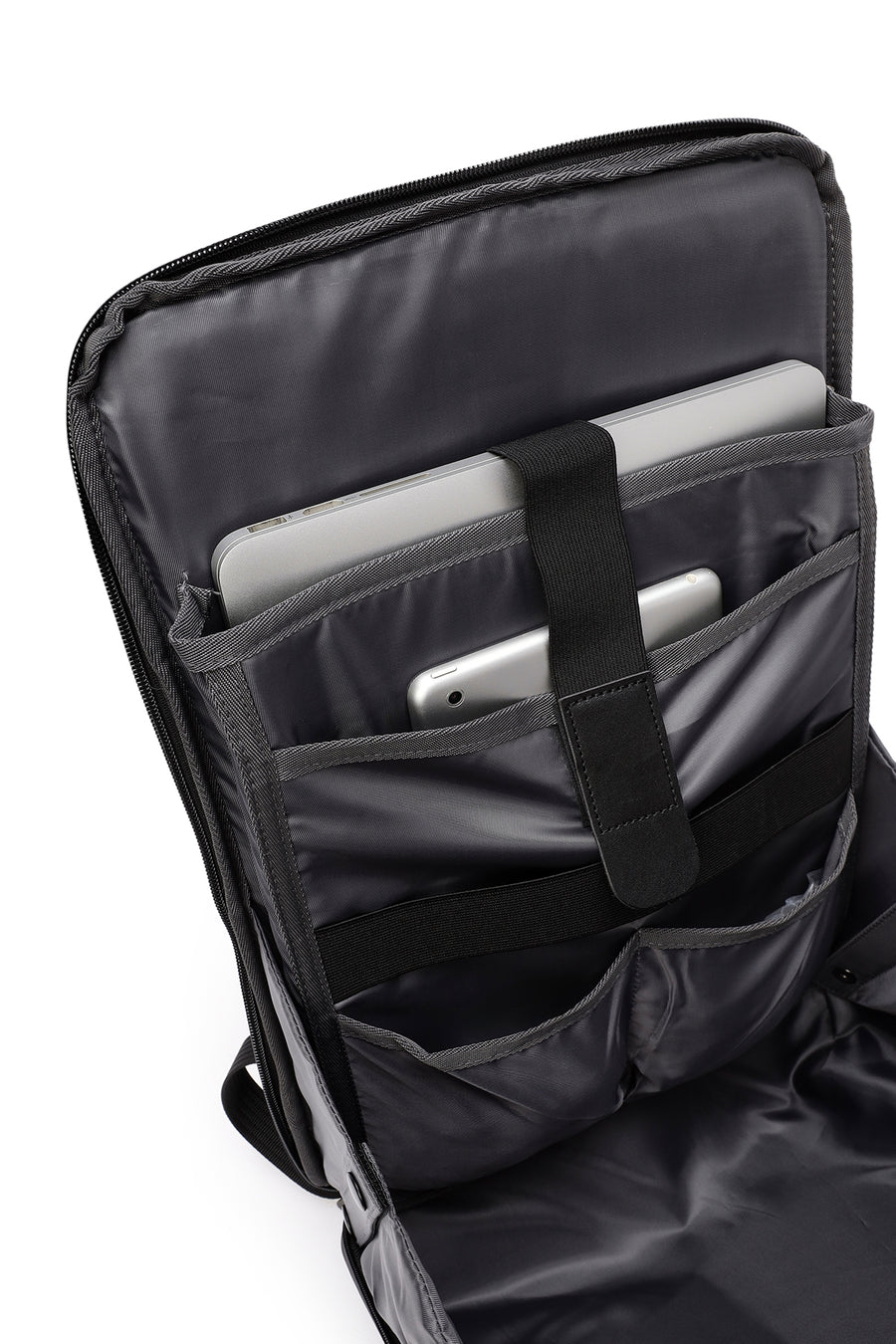 D-Pack Unisex Black Technological Backpack