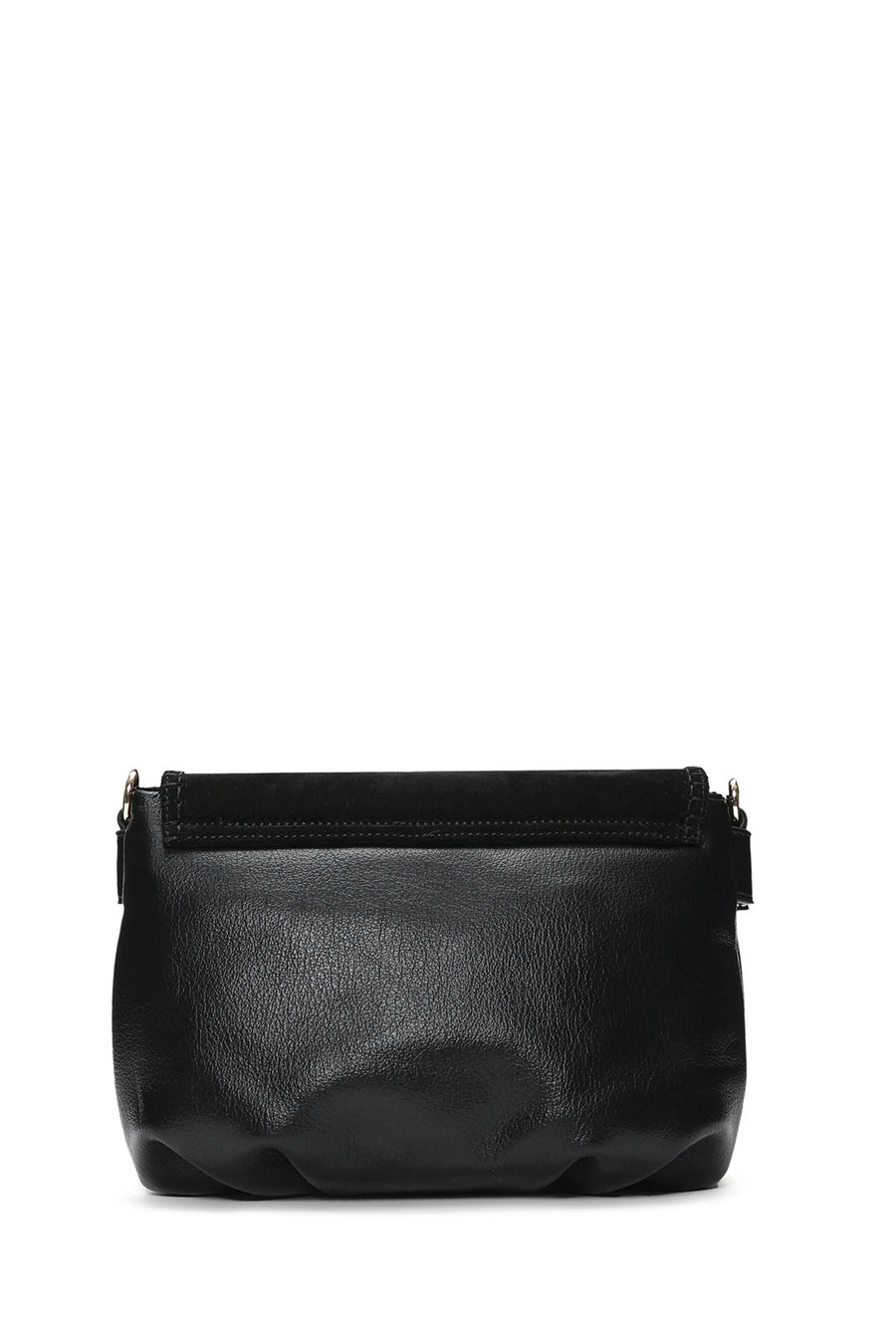 Women's Black Long Strap Crossbody Bag