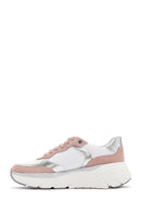 Geox Women's White D Diamanta Thick Soled Sneaker | Derimod