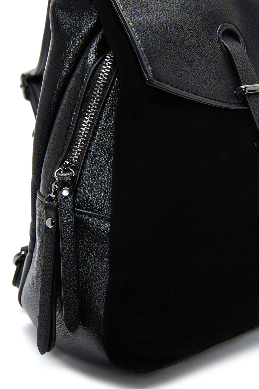 Women's Black Casual Backpack