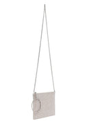Woman Gold Chain Strap Embellished Evening Bag | Derimod
