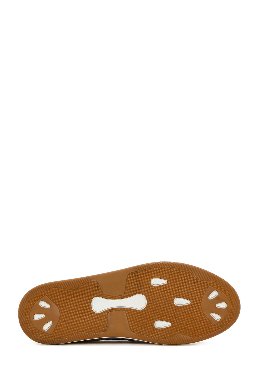 Erkek Bej Kalın Tabanlı Süet Deri Loafer