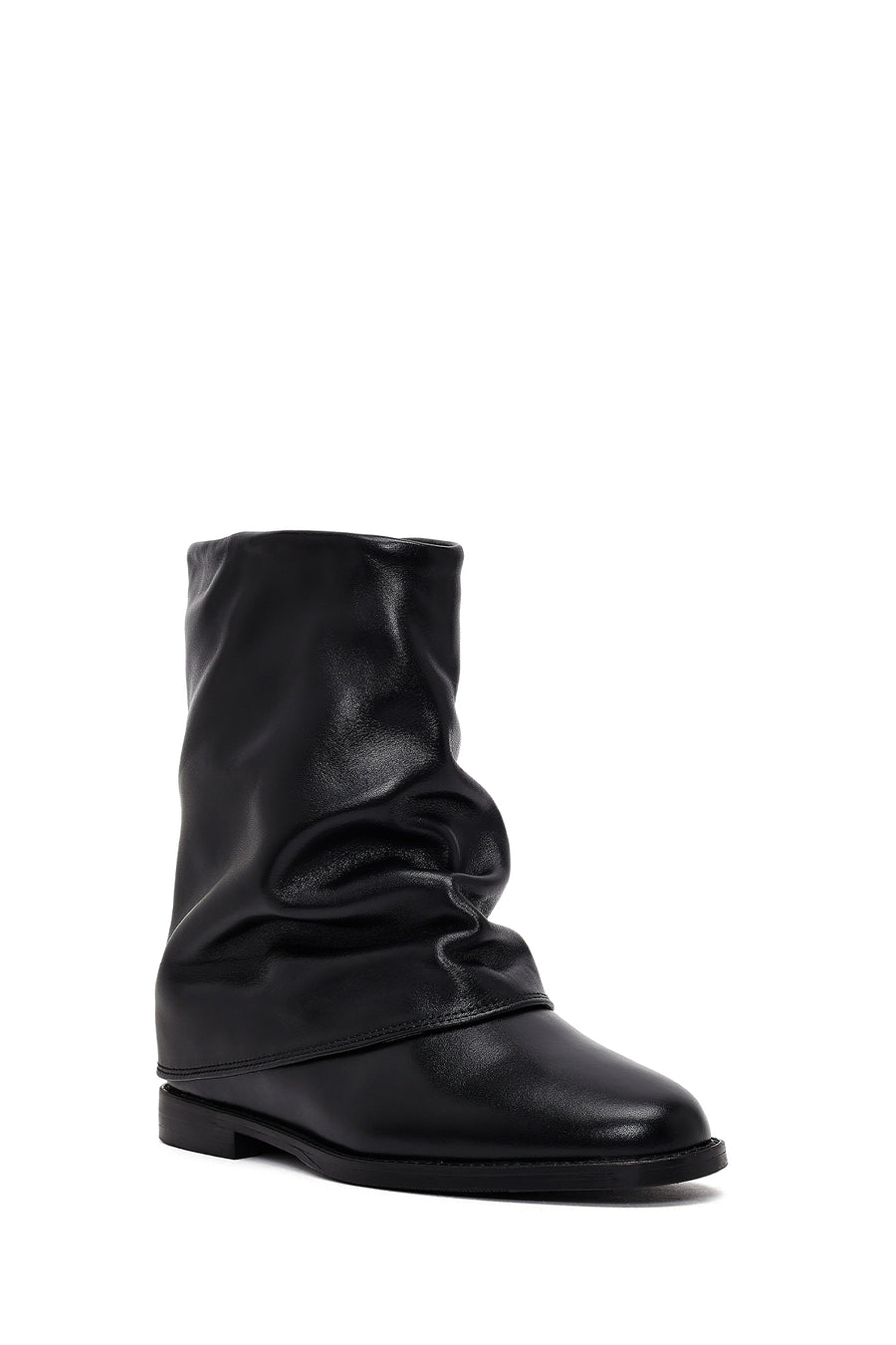 Women's Black Leather Boots