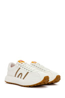 Camper Men's White Pelotas Athens Lace-Up Fabric Sneakers | Derimod