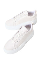 Woman White Lace-Up Chunky Sneaker | Derimod