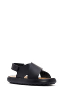 Camper Women's Black Pelotas Flota Sandals | Derimod