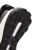 Derimod Zero Men's Black Lace-Up Thick Soled Fabric Sneaker | Derimod
