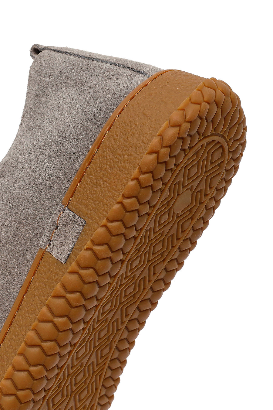 Women's Grey Lace-up Suede Leather Comfort Shoes