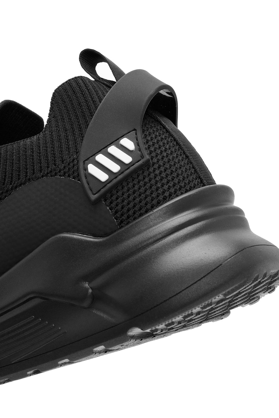 Erkek Siyah Bağcıklı Kumaş Sneaker