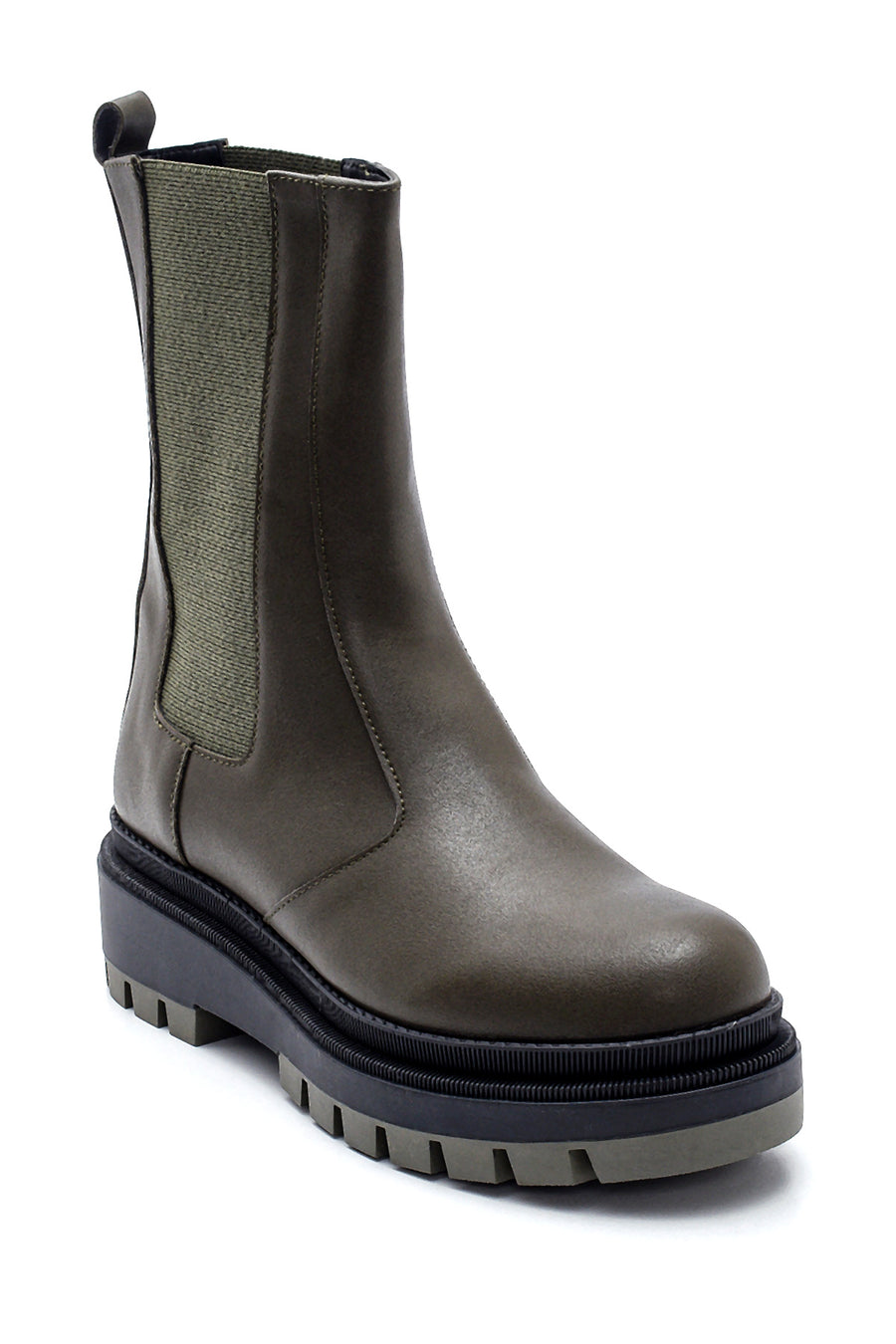 Women's Thick Soled Long Chelsea Boots
