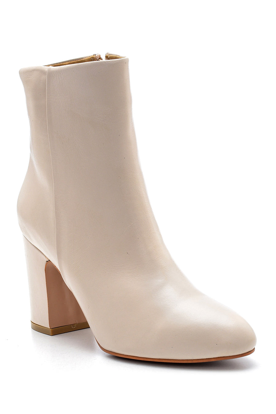 Women's Heeled Leather Boots
