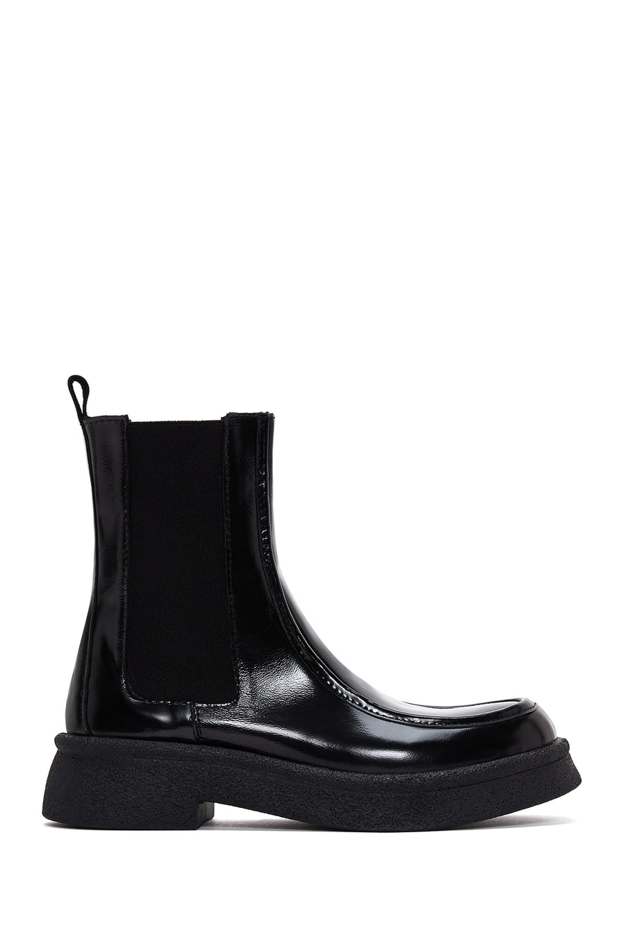 Women's Patent Leather Boots 22WFD290816 | Derimod