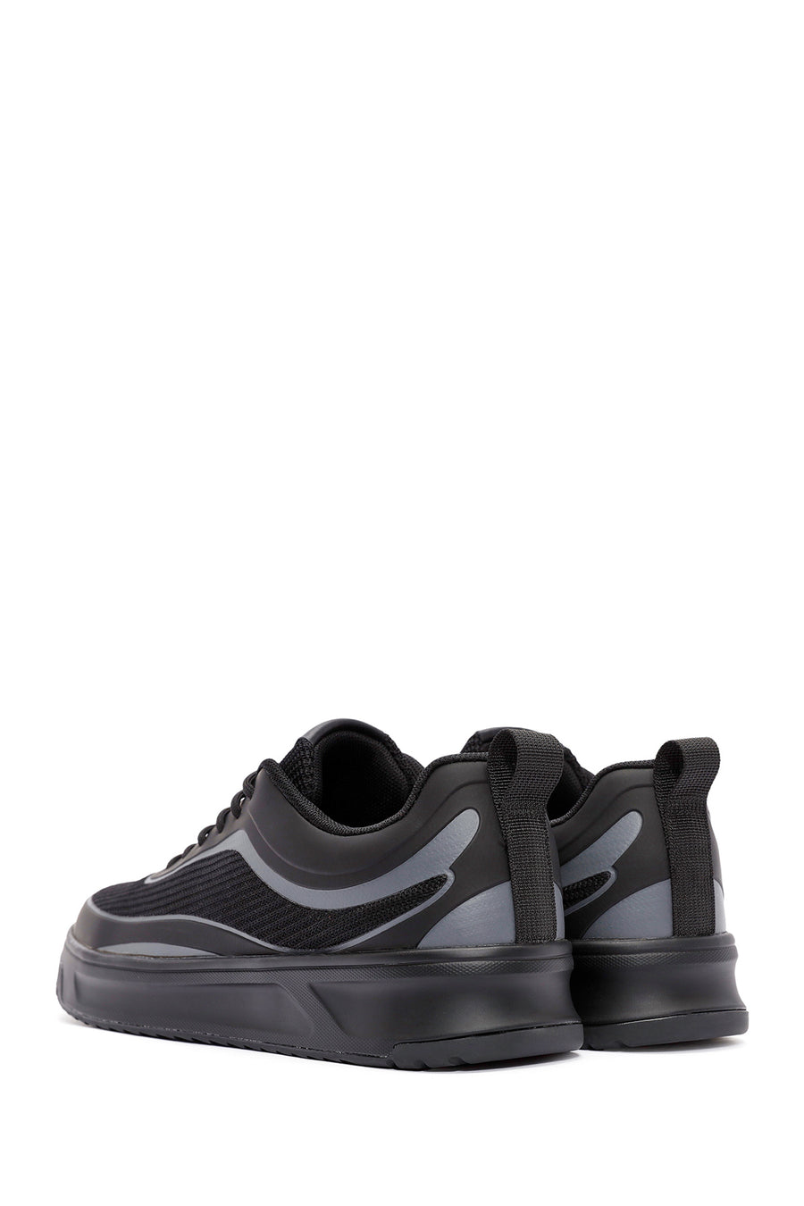 ACBC x Derimod Men's Black Lace-Up Sneakers