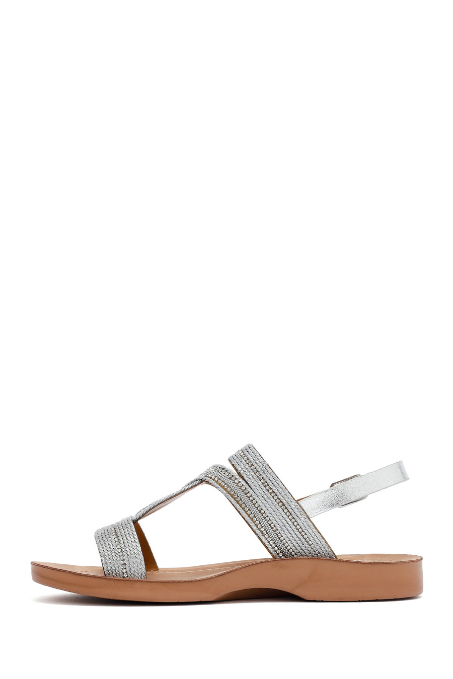 Women's Silver Stone Sandals
